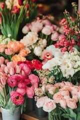 Vibrant bouquet of spring flowers for celebrations and home decor New Zealand Flowers Week
