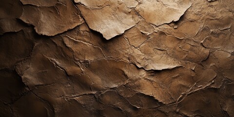 Naklejka premium The solid texture of underground clay showcases its unique characteristics, emphasizing the distinct features of clay as a natural material found beneath the surface.