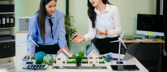 Sustainable innovation by young professionals for a greener future. Showcasing renewable energy...