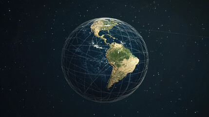 Naklejka premium Earth axis diagram illustration showing the tilt of the Earth's rotational axis relative to its orbital plane, explaining the cause of seasonal changes and the distribution of sunlight.