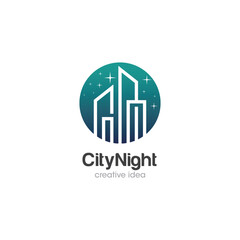 Creative Building Concept Logo Design Template