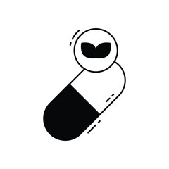 vitamin c vector icon