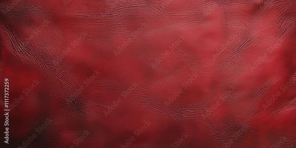 Poster red textured background resembling natural leather, perfect for showcasing the surface of a book or 