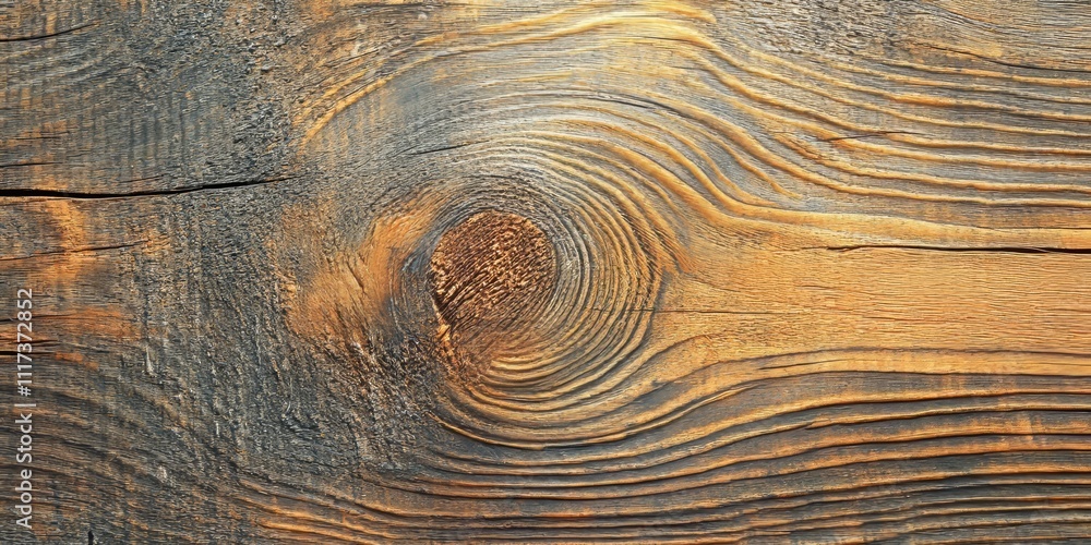 Poster detailed texture and pattern of a wooden board create a visually appealing backdrop. the wooden boar