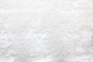 The texture of the white wool fabric is bright and diffused.