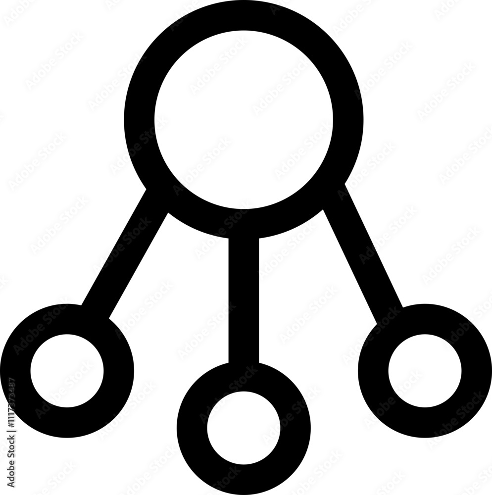 Poster share outline icon. arrow symbol. reply send forward button connection sign isolated on transparent 