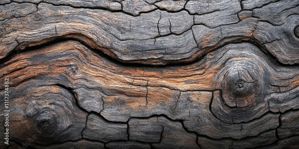 Poster old wood texture provides a unique and rustic bark texture ideal for various backgrounds or text app