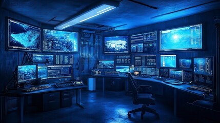 Deep Sea Monitoring Operations in Ambient Light