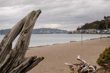 Bay near Seattle Washington State