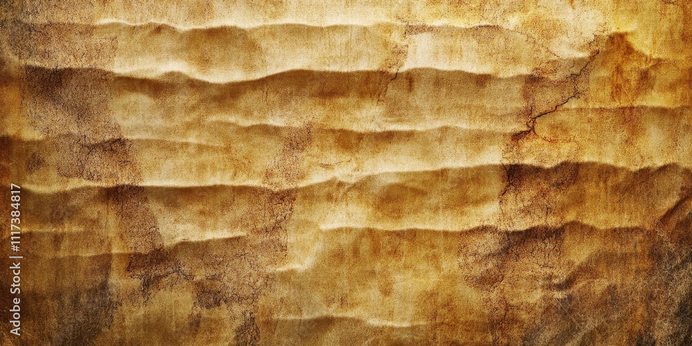 Aufkleber abstract aged stripy parchment detailed closeup showcasing unique textures. explore more of this cap