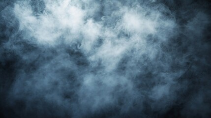 Wispy Curtain of Smoke in Air Creating Mysterious Atmosphere Ideal for Background or Special Effects : Generative AI