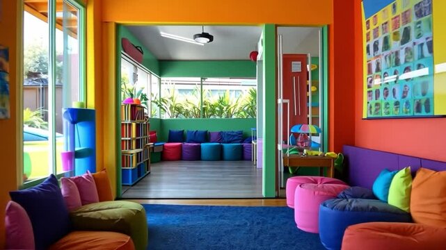 Sensory learning environments designed to enhance focus and learning for special needs students.