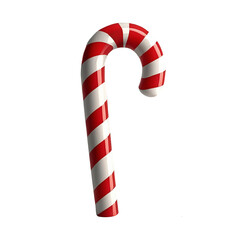 candy cane isolated on white
