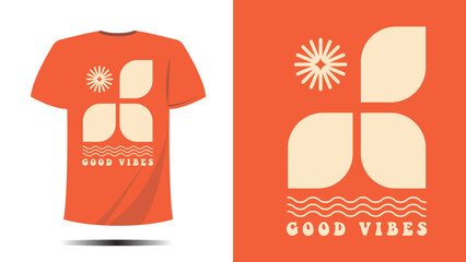 t-shirt cool shape print design. Vector template in modern lettering and typography cool For t-shirt prints and other uses