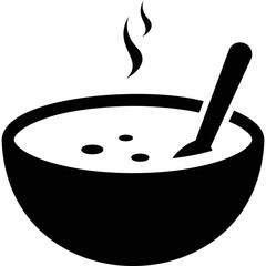 Simple vector icon food plate
