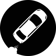 Simple vector icon car
