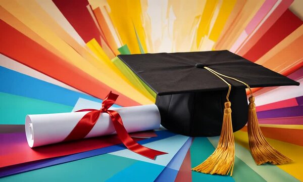 Concept of accomplishment and pride, as the graduate has completed their studies
