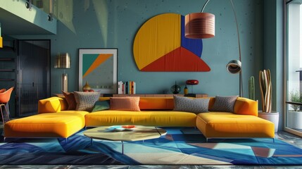 Living room interior 