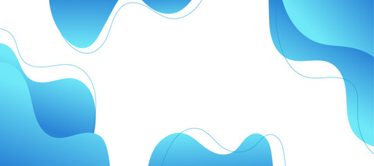 Modern abstract gradient dark navy blue technology banner background.