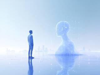 The Intersection of Future Technology - Dialogue Between Human and AI
