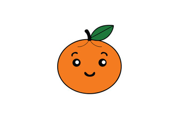 orange fruit illustration