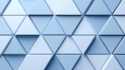 Fototapeta premium A textured pattern of blue triangles creating a modern, geometric design.