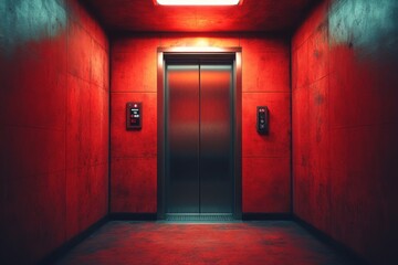 door in a room
