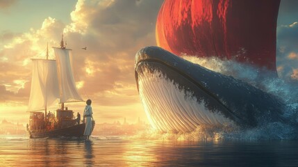 A Giant Whale Encounter