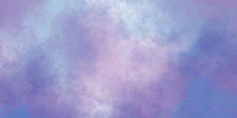 cloudy sky background. Abstract colorful watercolor background. Vintage style. Hand painted texture. creative blur, smoky Cloudy concept with dark color splash design. vector illustration. Fantasy art