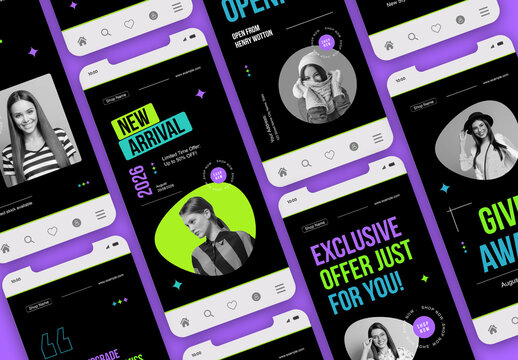 Social Media Story Mockup