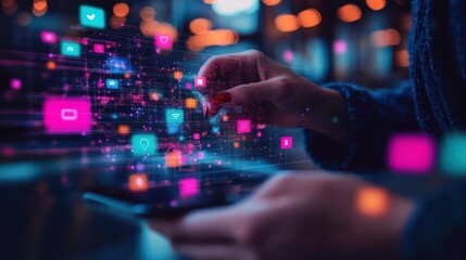 A social media marketing trend where brands are using interactive stories and live video streams to engage with consumers in real-time