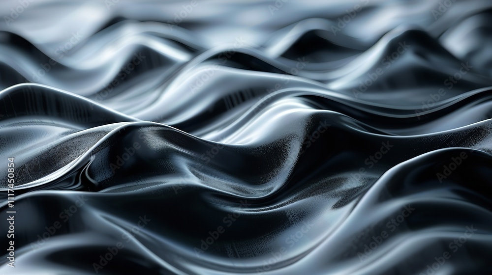 Poster abstract grey background poster with dynamic waves. technology network vector illustration.