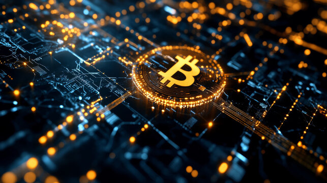 Big Data 3D Cubes Quantum Computer Business Server Concept Background. 3D Blockchain Cube Blocks Concept. Data Core Abstract Cubes. Artificial Intelligence HUD Design Element.