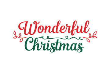 wonderful christmas