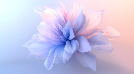 Fototapeta premium Silk like flowers