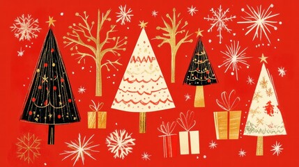 Festive Christmas Tree