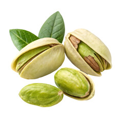 Salty nuts of roasted pistachio