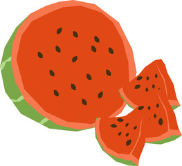 Fresh Fruit Illustration