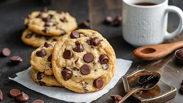 Coco chips cookies