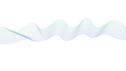 Abstract wavy lines and neon glow on a graient background, soundwave on a dark reflective surface, Modern multicolor wave of light is displayed on black background