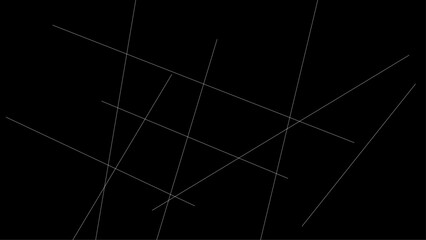 Abstract gradient lines on black background. Luxury black background paper cut style with gradient line. triangles background modern design. Vector illustration