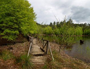 Yalova forest and bottomless lake