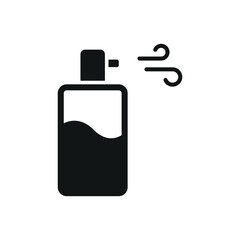 Air freshener icon features clean lines and elegance, enhancing any digital concept.