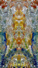 Abstract art background . Hand painting artwork on canvas .