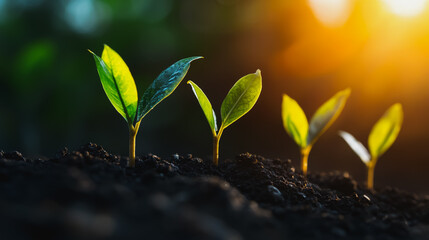 Abstract business Financial charts show a significant increase in profits in the stock market.This is driven by higher interest rates and continued growth. In the innovation world network of financial