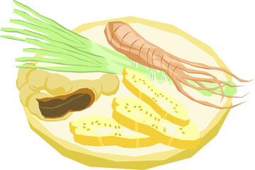 Illustration of Kitchen Spices