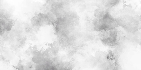 Grunge grey plaster large long surface with scratches, Silver ink and watercolor textures with black and white grunge texture, black and whiter background with puffy smoke and clouds.	