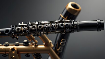 Obraz premium Steampunk Clarinet