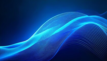 Abstract Neon Wavy Background for Modern and Artistic Designs