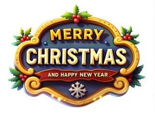 Christmas and new year  Signs